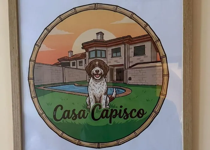 Vakantiehuis House With Pool In Downtown Sabaris - Casa Capisco Baiona